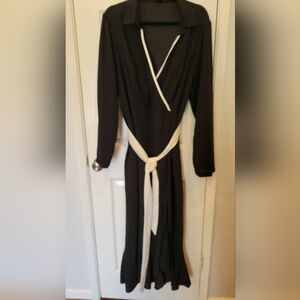 SHEIN Black Curve 4XL Dress